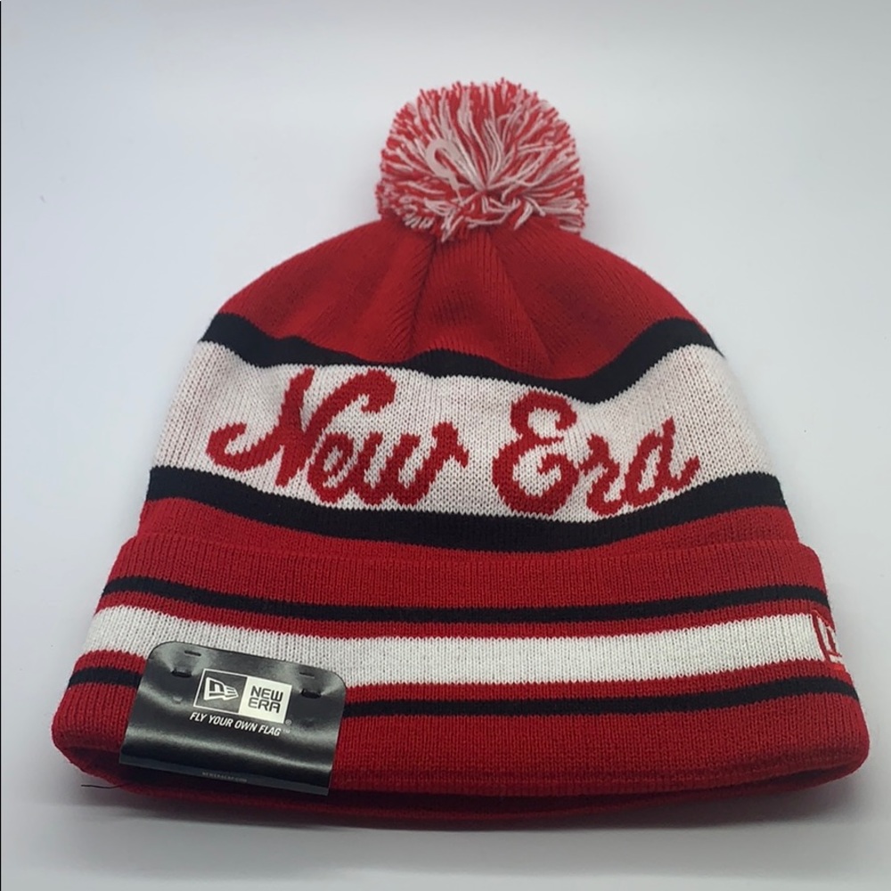 New Era beanie hat New Era branded new